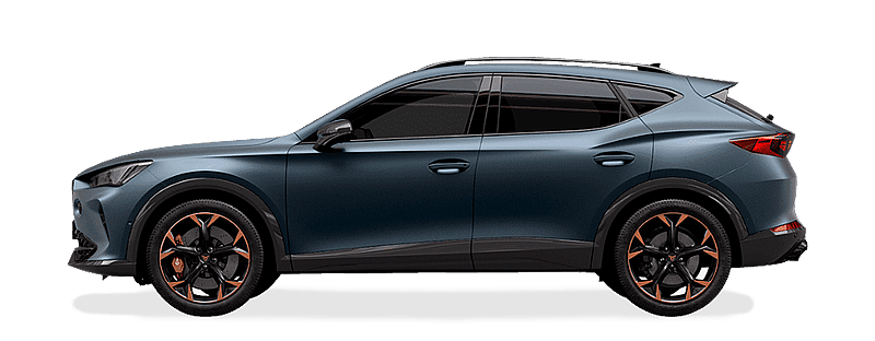 Cupra Formentor seitliche Ansicht