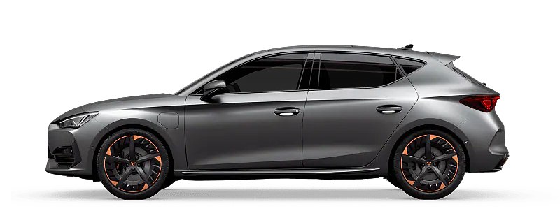 Cupra Leon seitliche Ansicht