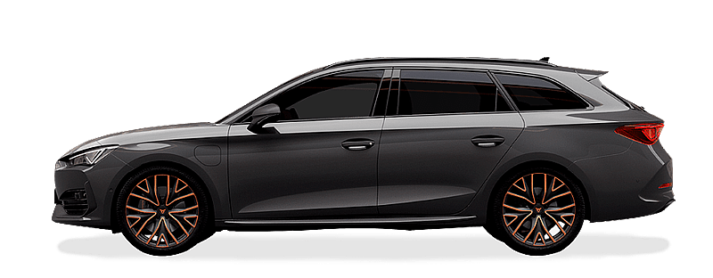 Cupra Leon Sportstourer seitliche Ansicht